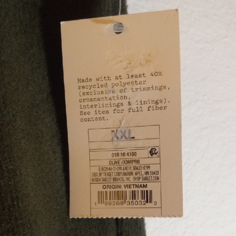 a new day Olive Straight Leg Women's Pants - Picture 2 of 4